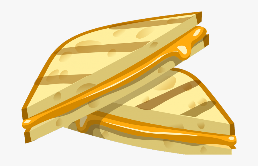Transparent Grilled Cheese And Tomato Soup Clipart - Grilled Cheese Clipart Png, Transparent Clipart