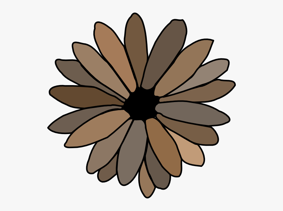 Gray Brown Daisy Svg Clip Arts - Pink Daisy Flower Clipart, Transparent Clipart