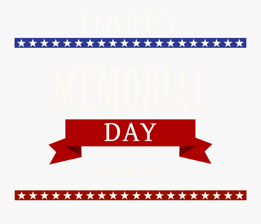 Memorial Day Clip Art, Transparent Clipart