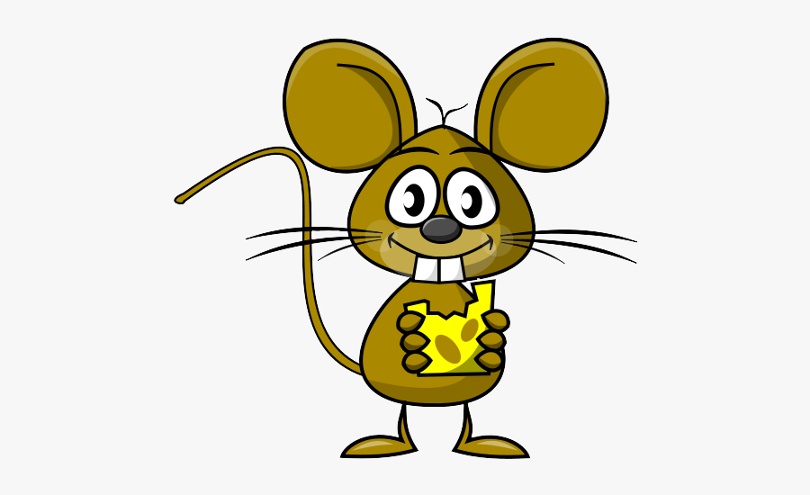 Clip Art Mouse Clipart Panda Free - Mouse Eating Cheese Clip Art, Transparent Clipart