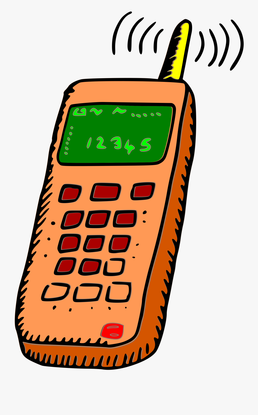 Phone Clipart Royalty Free - Cellphone Clipart, Transparent Clipart