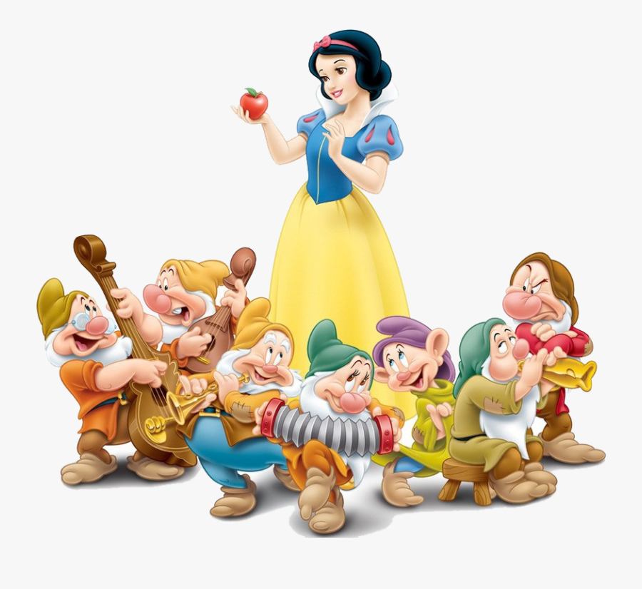 Snow White And The Seven Dwarfs Png, Transparent Clipart