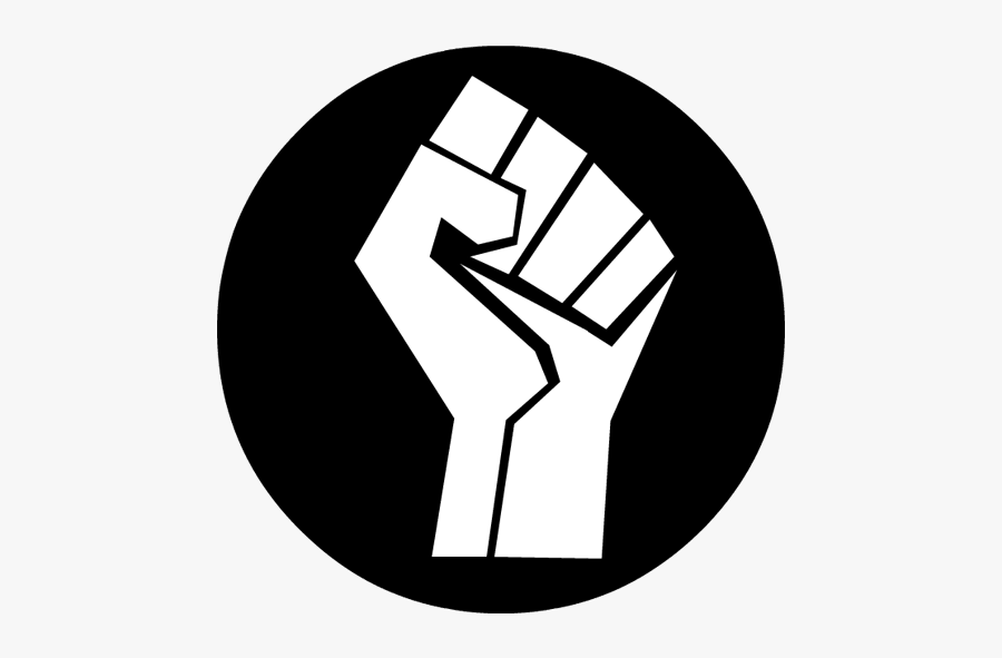 Labor - Clipart - Black Power Fist Transparent, Transparent Clipart