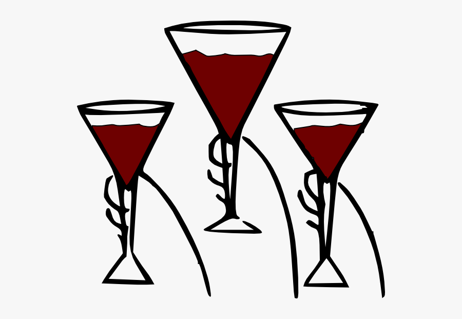 Wine And Cheese Clipart Black And White Free Clipartix - Any Friend Of Wine Is A Friend, Transparent Clipart