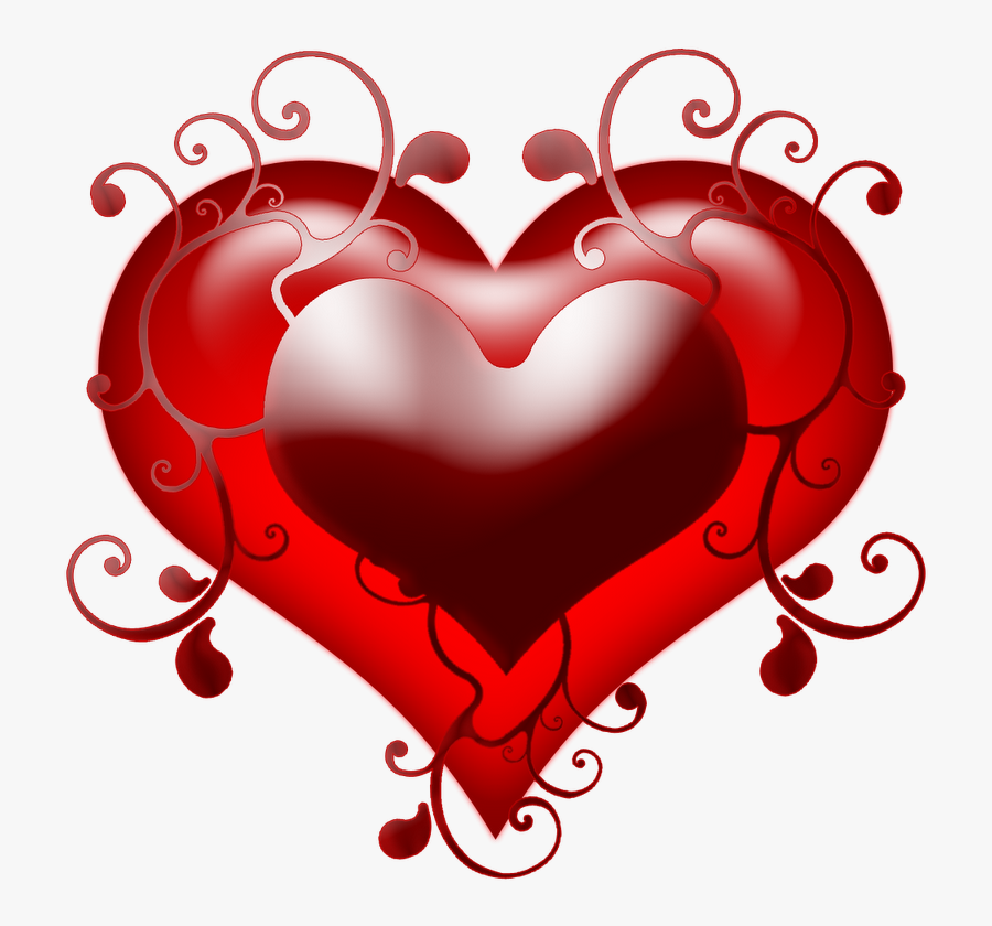 Love Tattoo Clipart Double Heart - Tattoos Of Double Hearts, Transparent Clipart