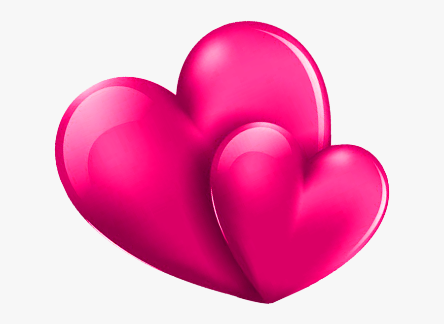 Two Hearts Png Transparent - Two Hearts Png, Transparent Clipart