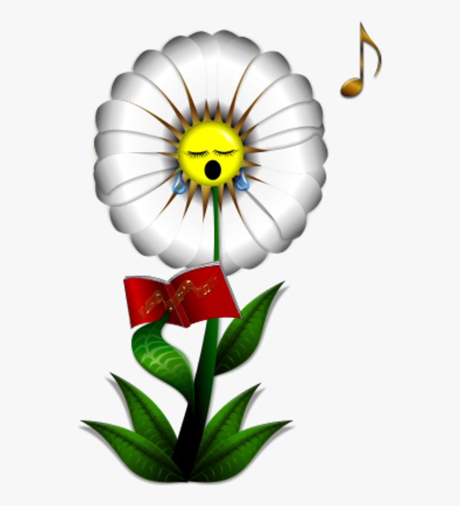 Daisy Simle Clipart, Vector Clip Art Online, Royalty - Music Experiences For Toddlers, Transparent Clipart