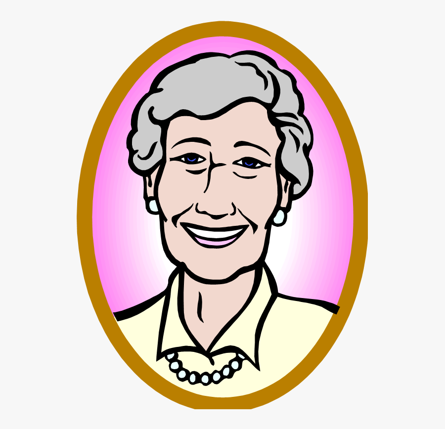 Old Woman Clip Art Clipartfest - Older Lady Clip Art, Transparent Clipart