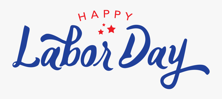 Clip Art Discovery Isle Happylaborday - Happy Labor Day 2019 , Free  Transparent Clipart - ClipartKey