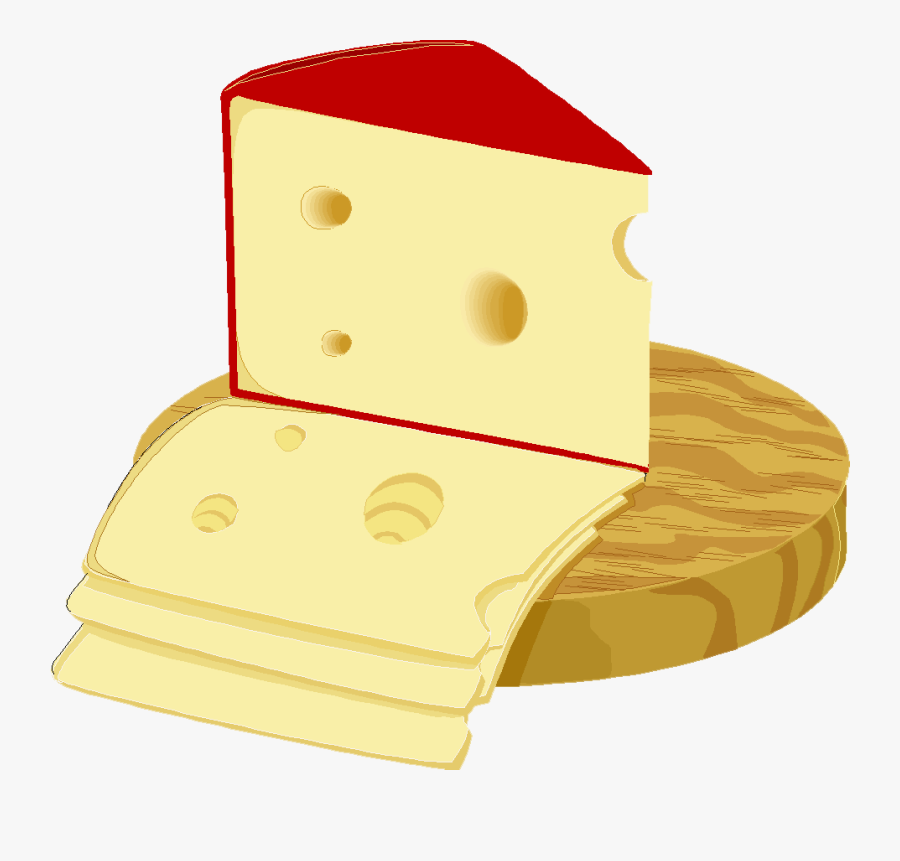 Pizza Swiss Cheese Clip Art - Slice Of Cheese, Transparent Clipart