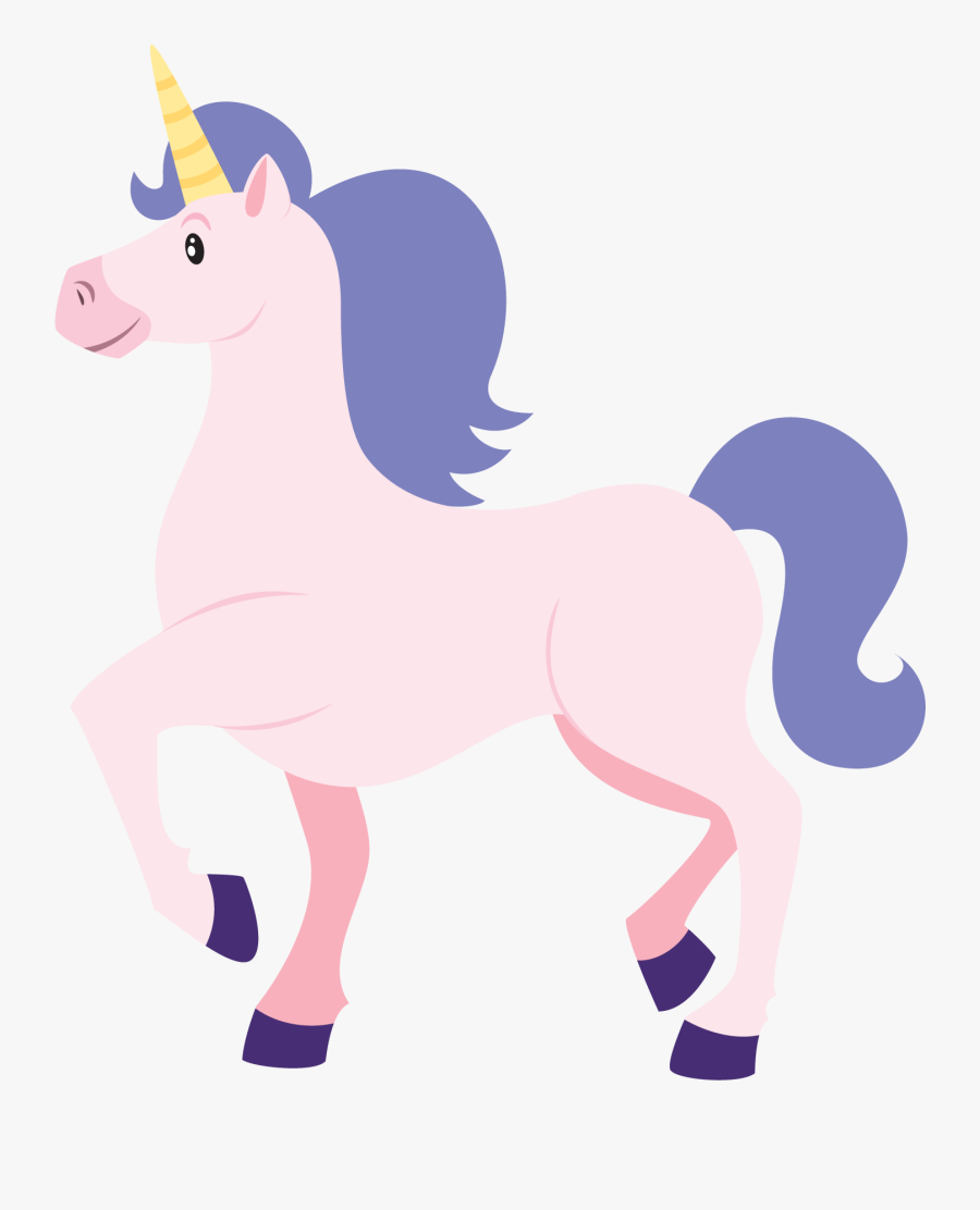 Free Unicorn Clipart - Cartoon Unicorn Png Transparent Hd, Transparent Clipart