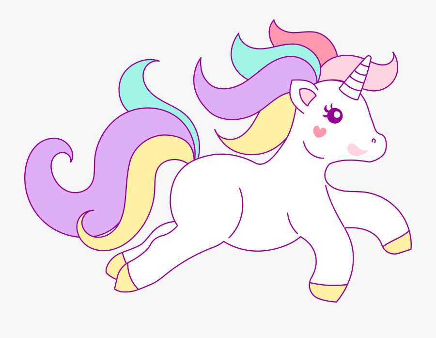 Unicorn Clipart Png - Born To Be Unicorn, Transparent Clipart