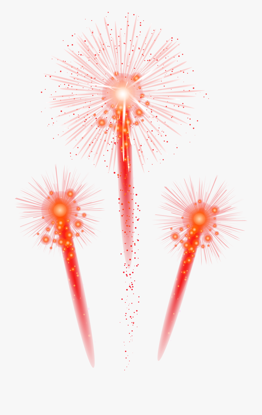 Fireworks Clip Art Png - Transparent Background Firework Png File, Transparent Clipart