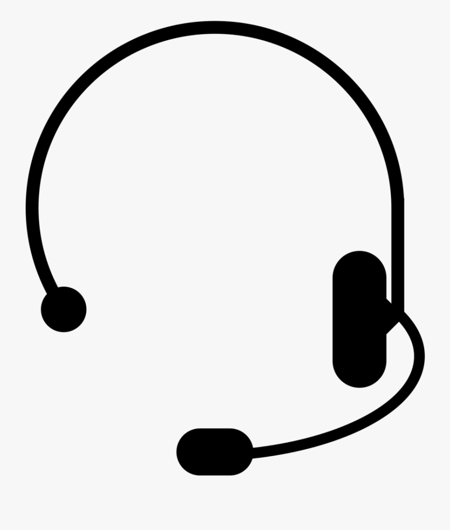 Headphones Dispatcher Audio Police Clip Art - Dispatcher Headphone Clipart, Transparent Clipart