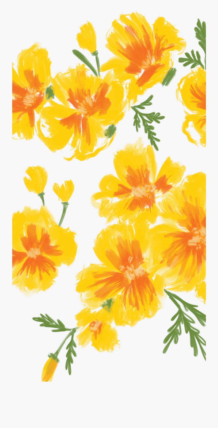 Iphone Wallpaper Hd Floral, Transparent Clipart