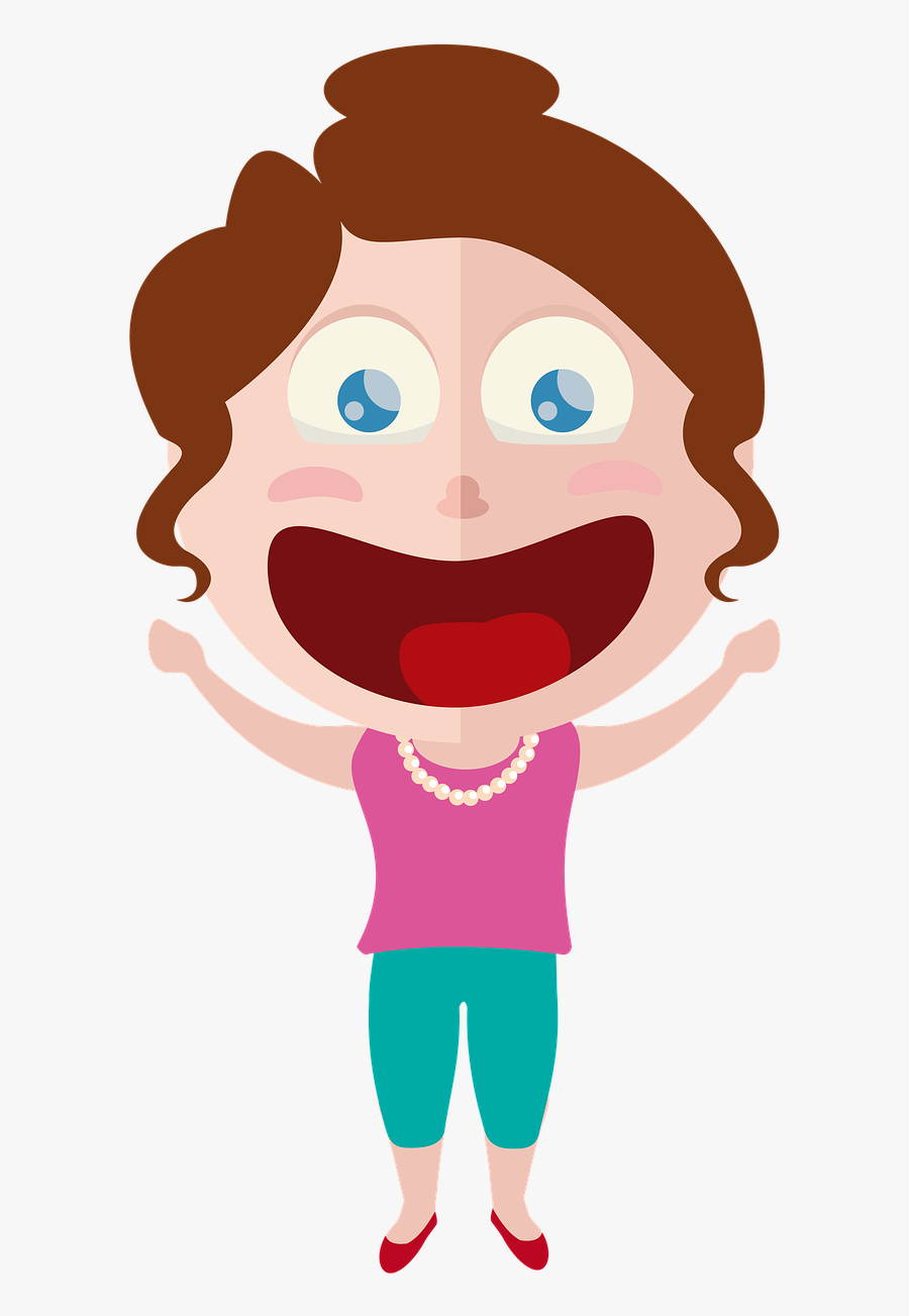 Open Woman, Clipart , Png Download - Key House Clipart Cartoon, Transparent Clipart