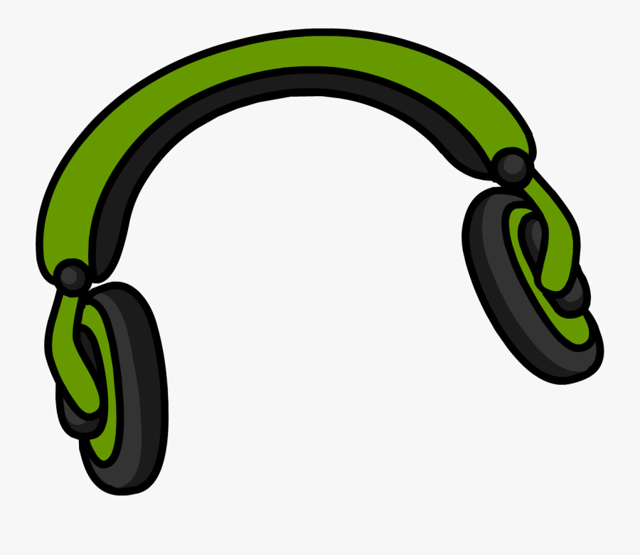 Green Headphones Clip Art Png - Green Headphones Clipart, Transparent Clipart