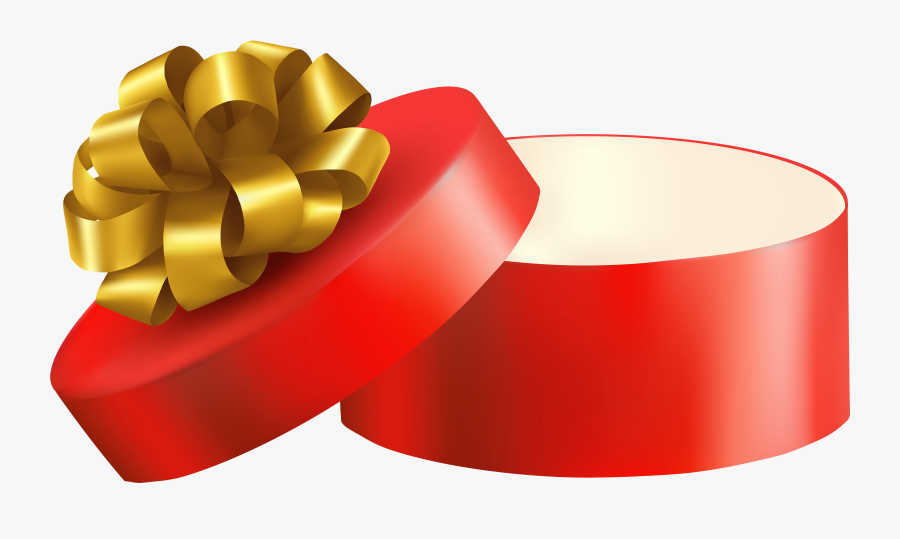 Red Open Gift Png Clipart, Transparent Clipart