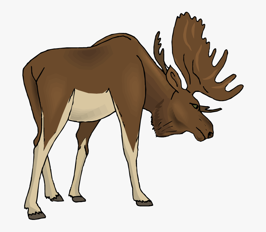 Moose Clip Art Free Clipart Images - Clipart Moose Transparent Background, Transparent Clipart
