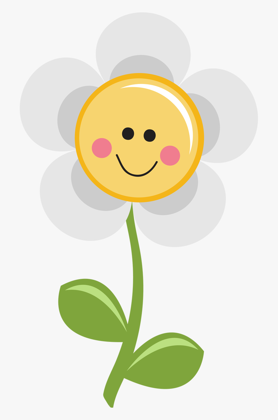Cute Daisy Flower Clipart, Transparent Clipart