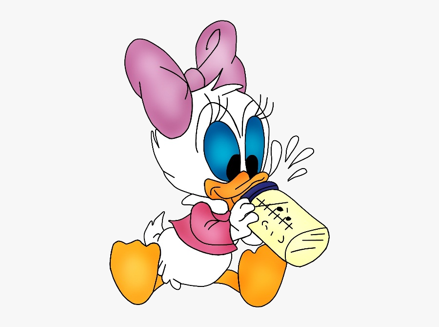 Showing Post & Media For Baby Daisy Duck Cartoon - Baby Daisy Donald, Transparent Clipart
