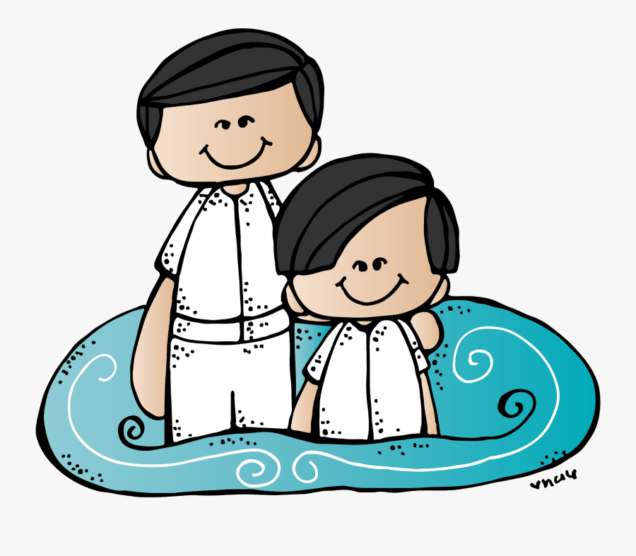 August Clipart Melonheadz - Lds Baptism Clipart, Transparent Clipart