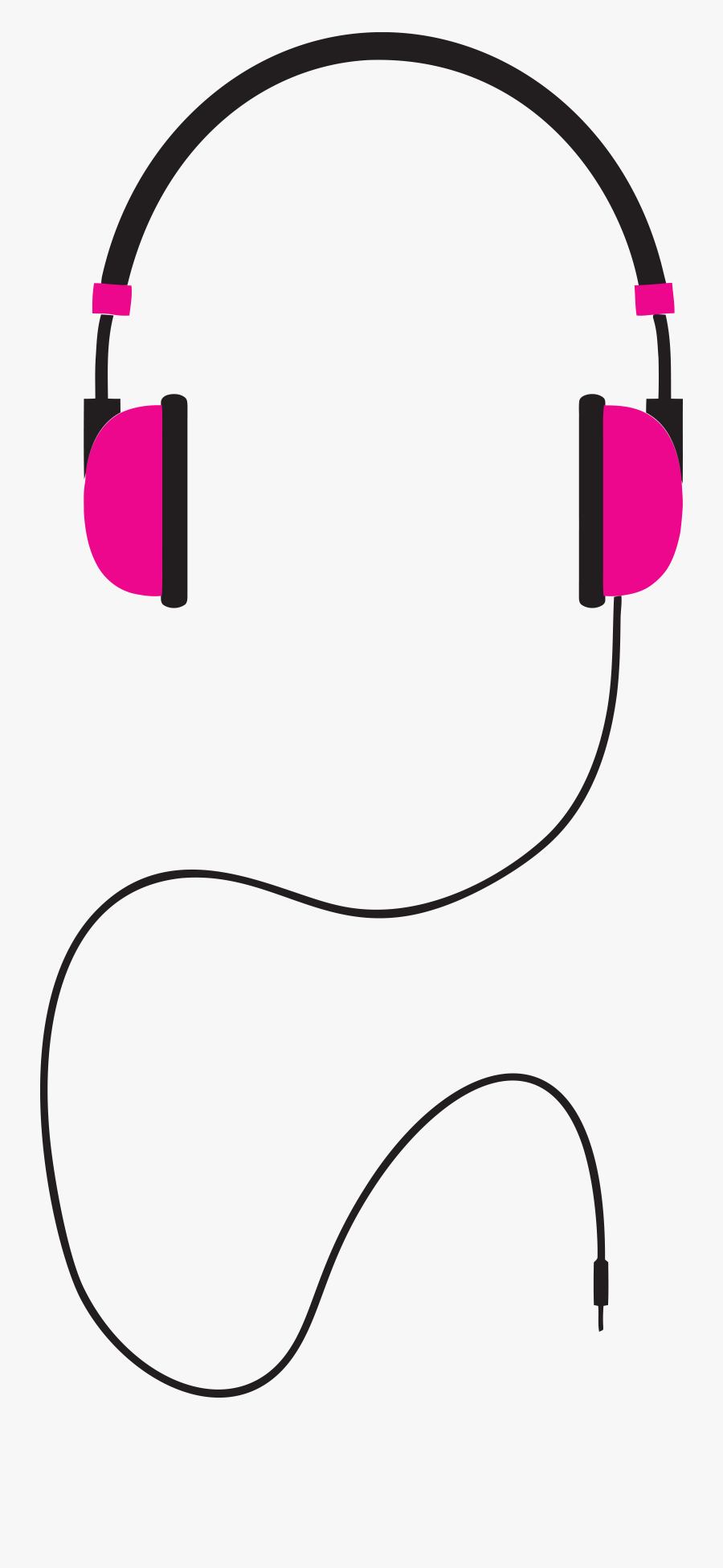 Headphones Illustration - Clip Art Head Phones, Transparent Clipart