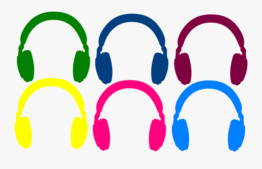 Earphones Clip Art, Transparent Clipart