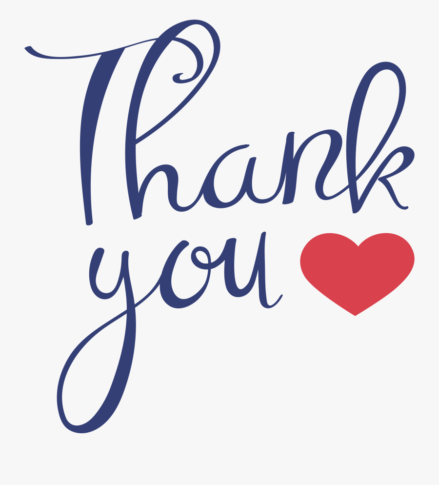 Thank You Png, Transparent Clipart