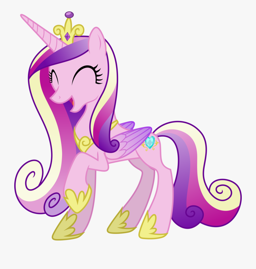 Clipart Unicorn Birthday Rainbow - Princess Cadence Mlp Vector, Transparent Clipart