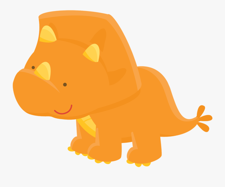 Dinosaurs Clipart Long Neck Dinosaur - Dinossauro Baby Desenho Png, Transparent Clipart