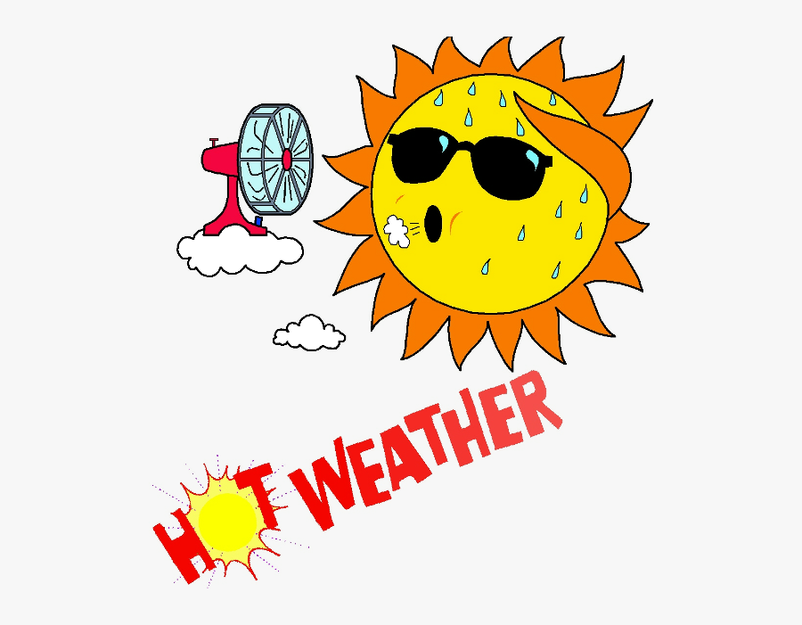 Hot Weather Clipart, Transparent Clipart