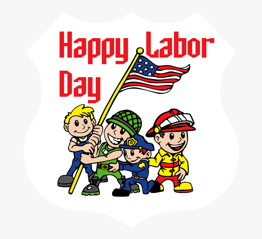 Labor Day Decal - Heroes Day, Transparent Clipart