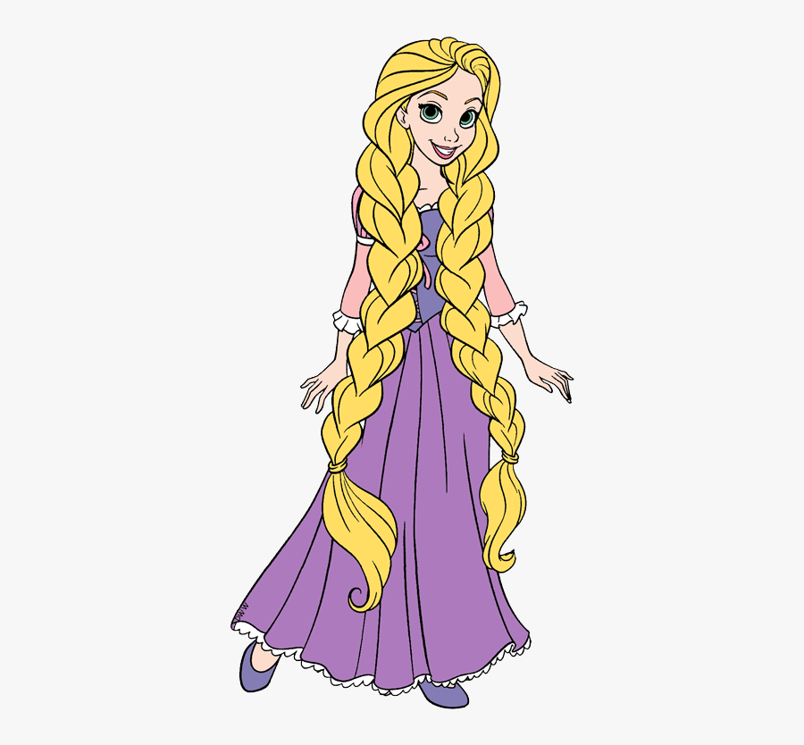 Tangled Clip Art - Disney Princess Rapunzel Clipart, Transparent Clipart