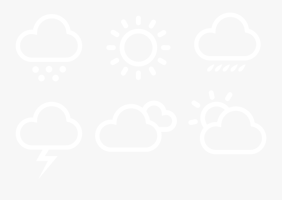 Graphic Weather Icons Png Clip Art - Illustration, Transparent Clipart