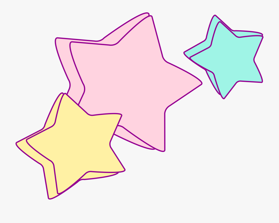Unicorn Stars Clipart Png, Transparent Clipart