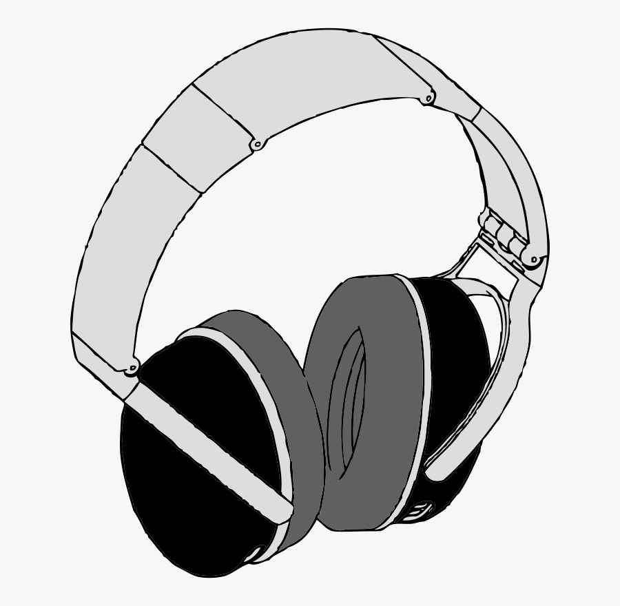 Free Vector Headphones Clip Art - Kopfhörer Clipart, Transparent Clipart