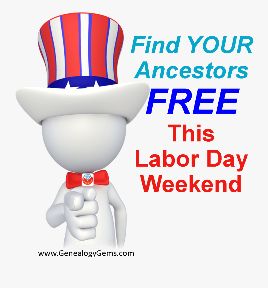 Labor Day Weekend Free Genealogy Family History - Subaru Tecnica International, Transparent Clipart