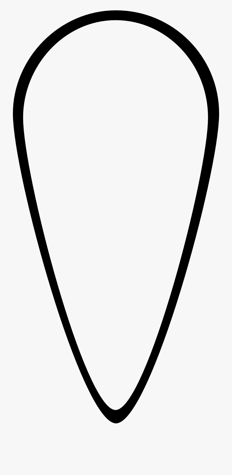 Some Heraldric Templates - Blank Kite Shield Template, Transparent Clipart