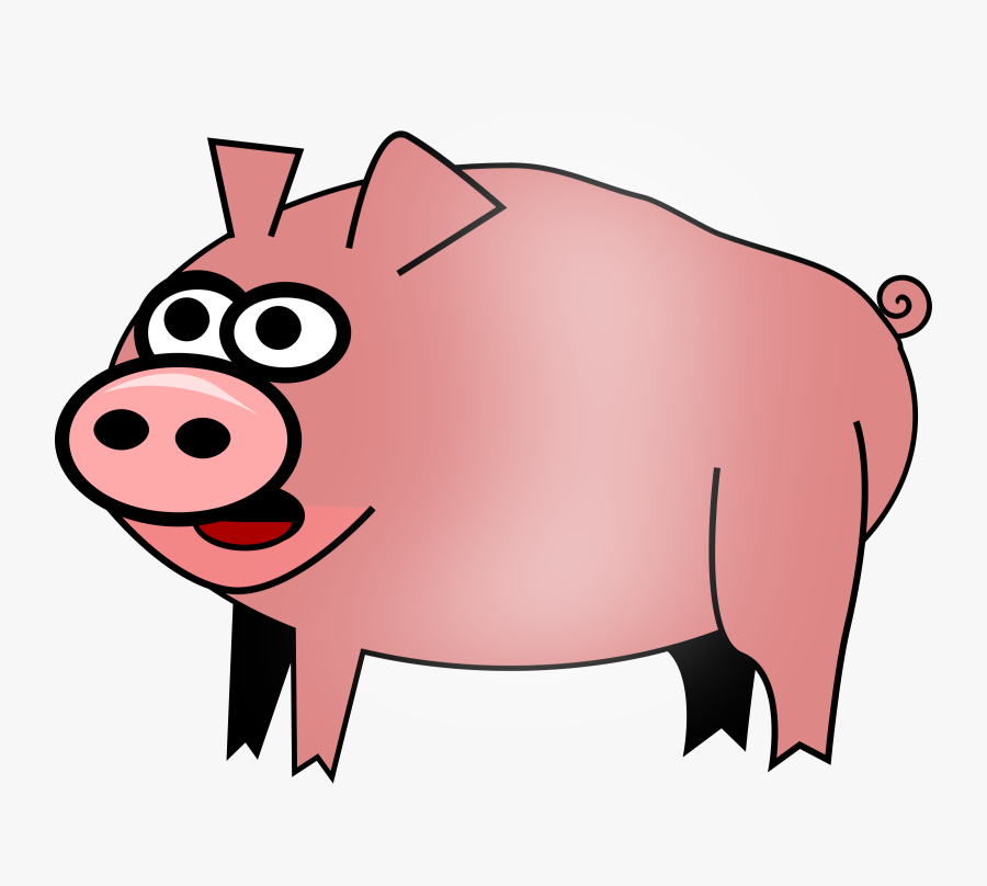 Pig Cartoon No Background, Transparent Clipart