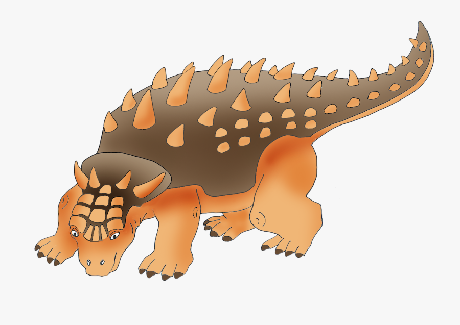 Ankylosaurus Dinosaur Clipart - Dinosaur Ankylosaurus Clip Art, Transparent Clipart