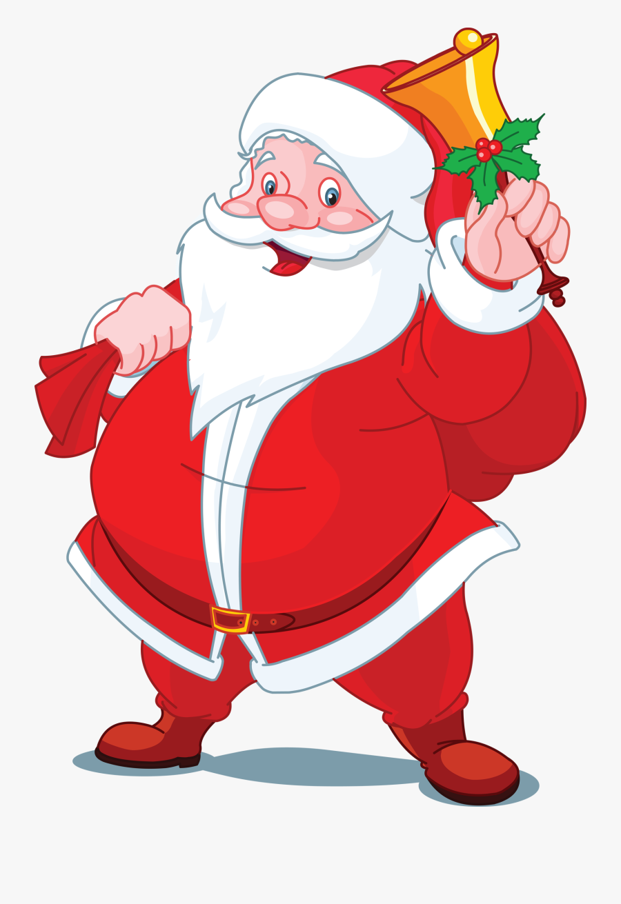 Santa Claus Cartoon Drawing, Transparent Clipart