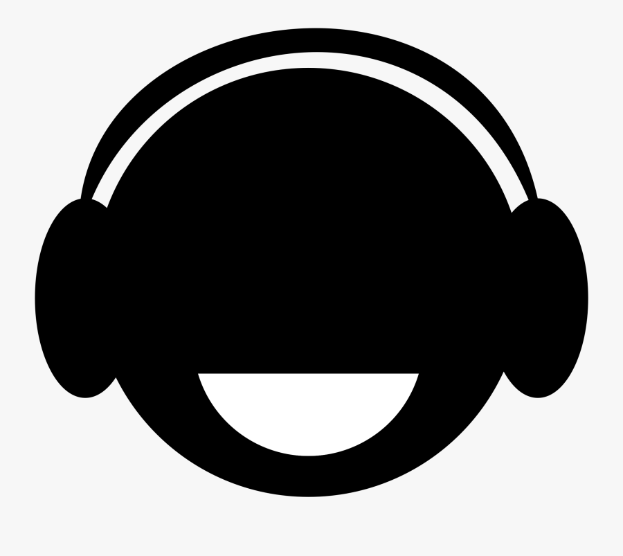 Listening With Headphones Clipart, Transparent Clipart