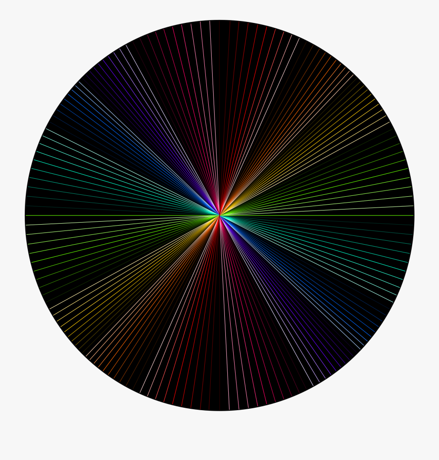 Rainbow Line Art Clip Arts - Circle, Transparent Clipart