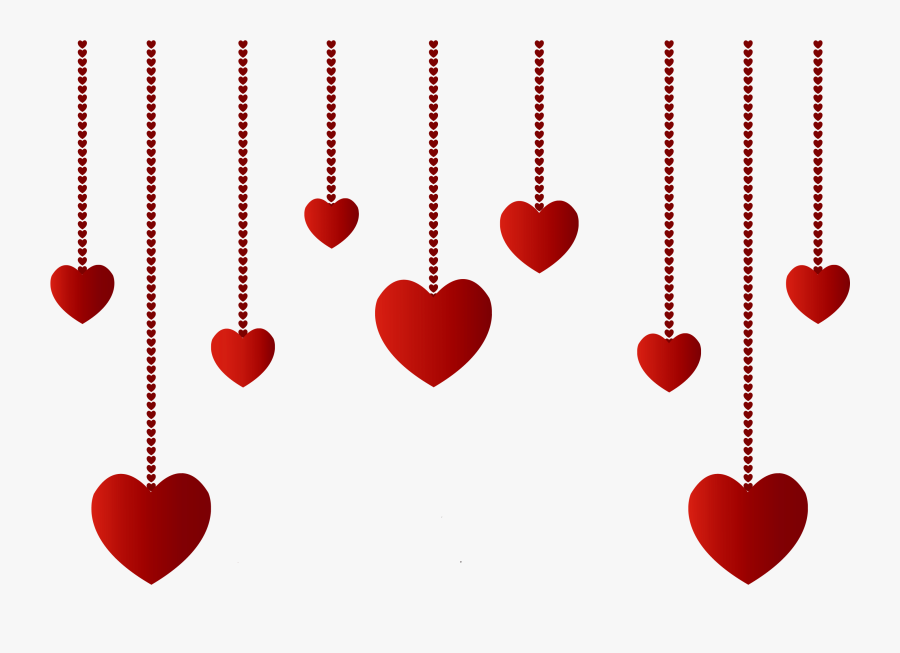 Transparent Decorative Heart Clipart - Transparent Background Valentines Day Clipart, Transparent Clipart