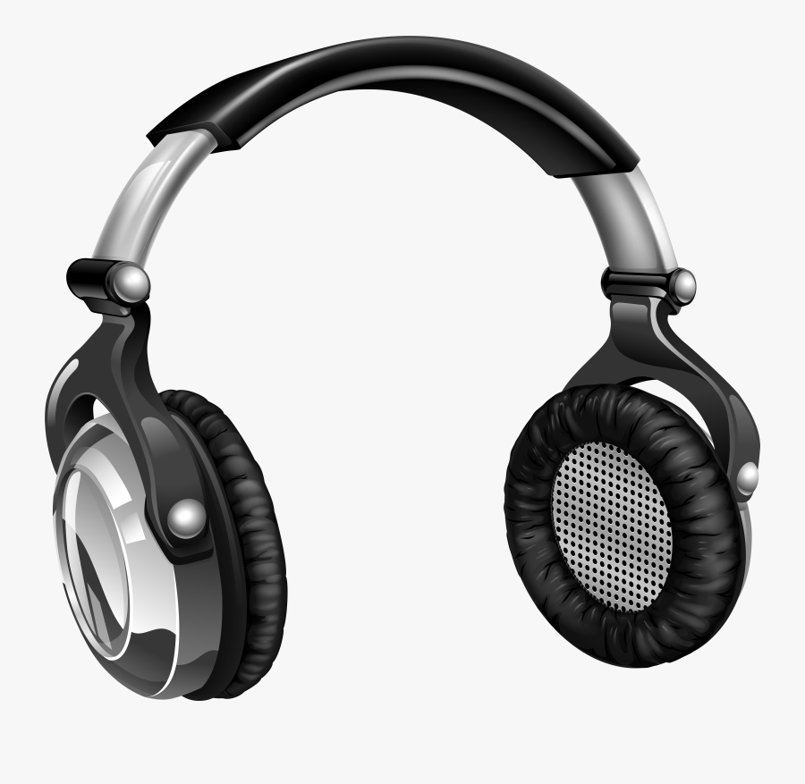 Music Headset Transparent Image, Transparent Clipart