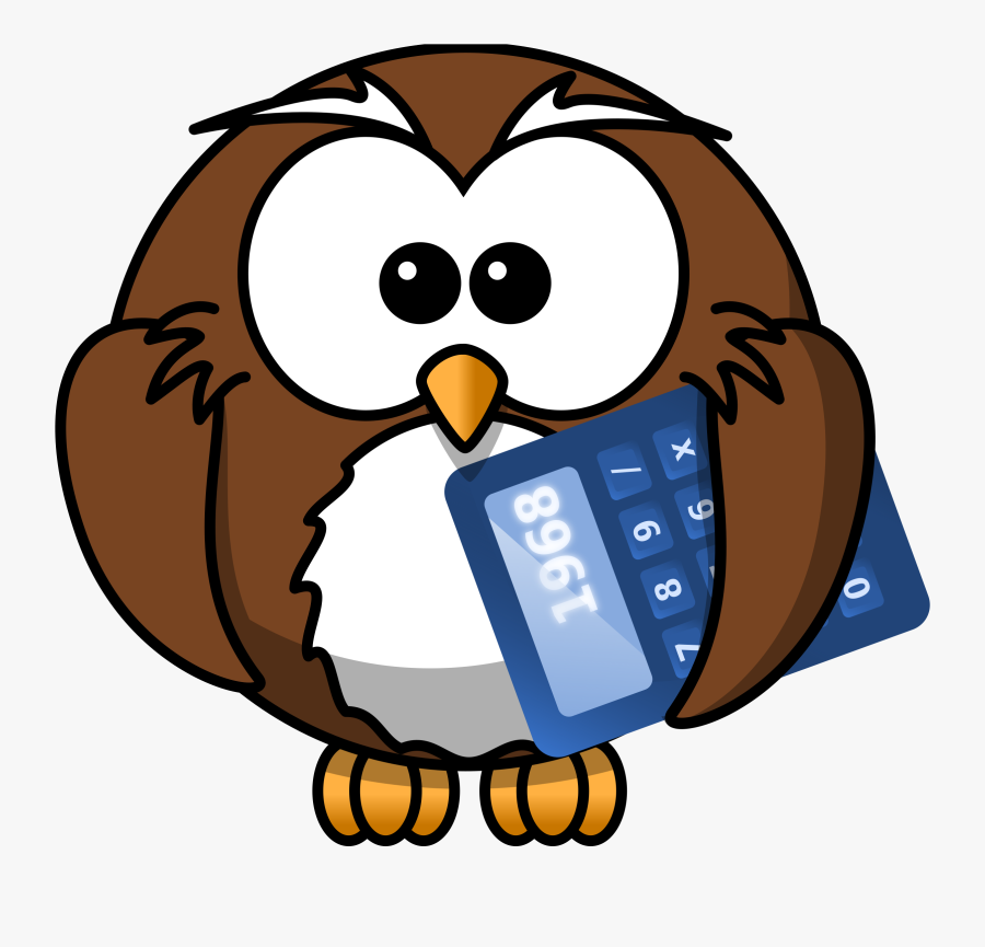 November Clipart Owl - Cartoon Owl, Transparent Clipart