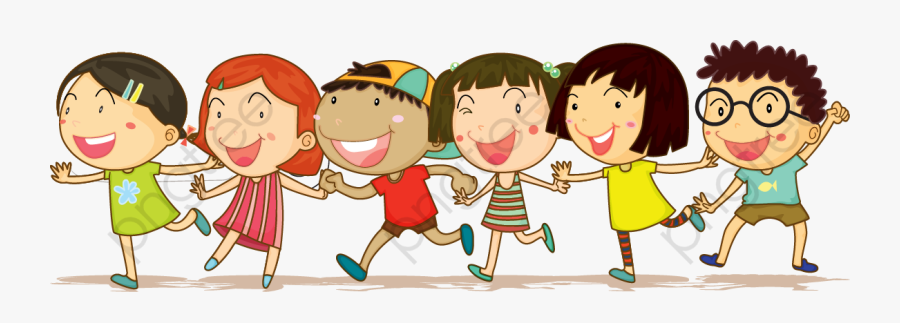 Labor Day Clipart Kid - Students Holding Hands Clipart, Transparent Clipart
