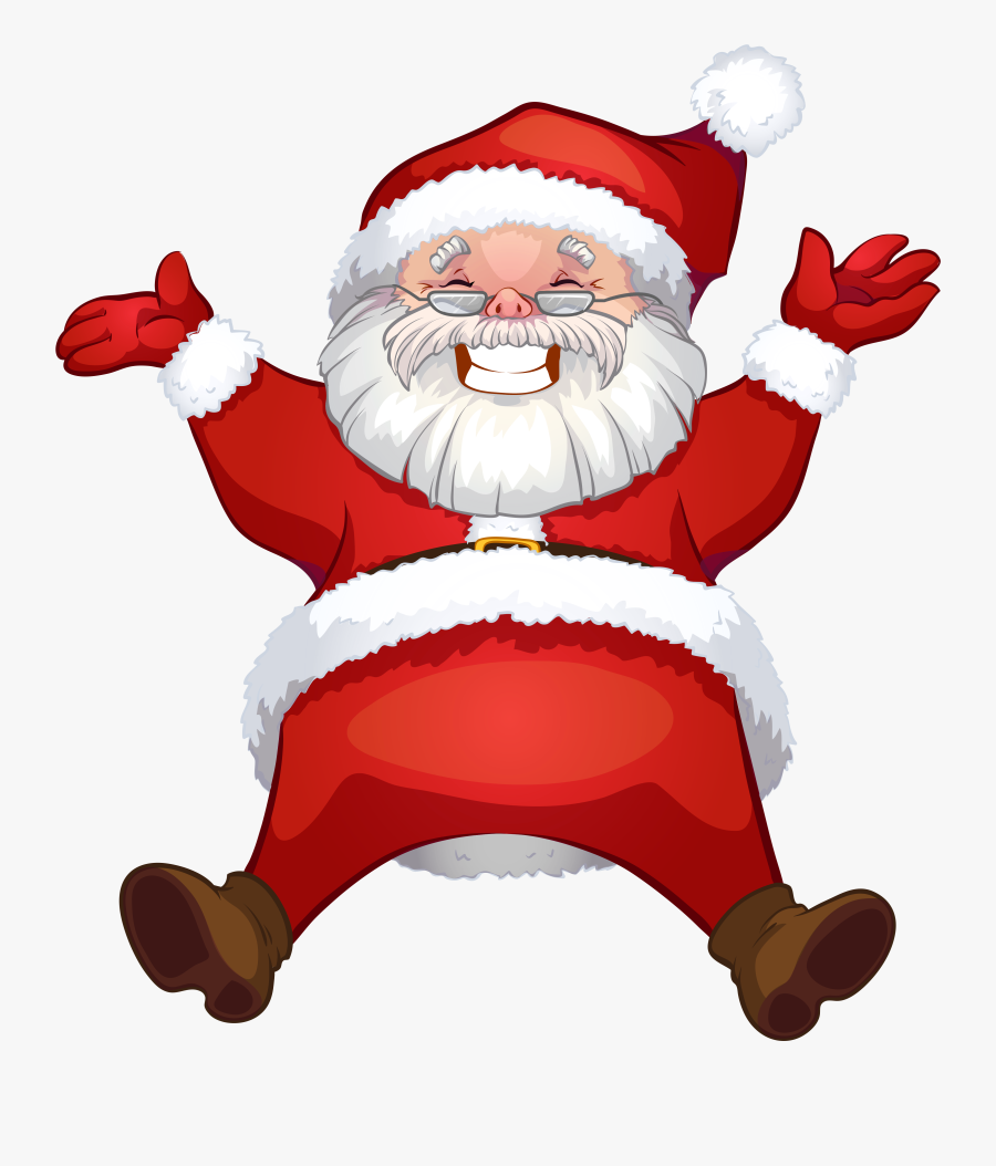 Top Santa Clip Art Clipart Blog - Transparent Background Santa Png, Transparent Clipart