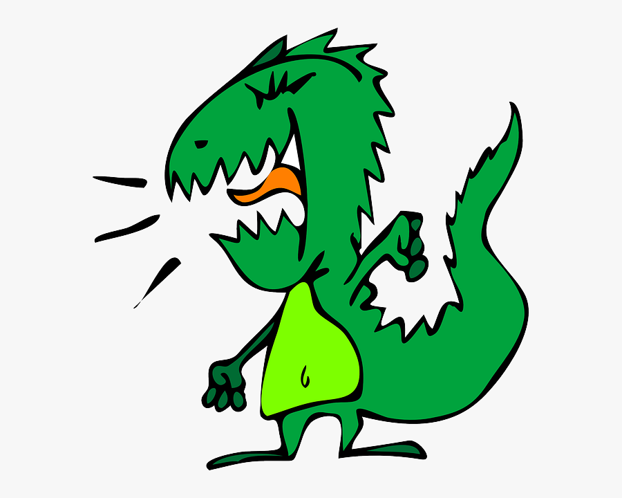 Free Vector Dinosaur Clip Art - Angry Dinosaur Clipart, Transparent Clipart